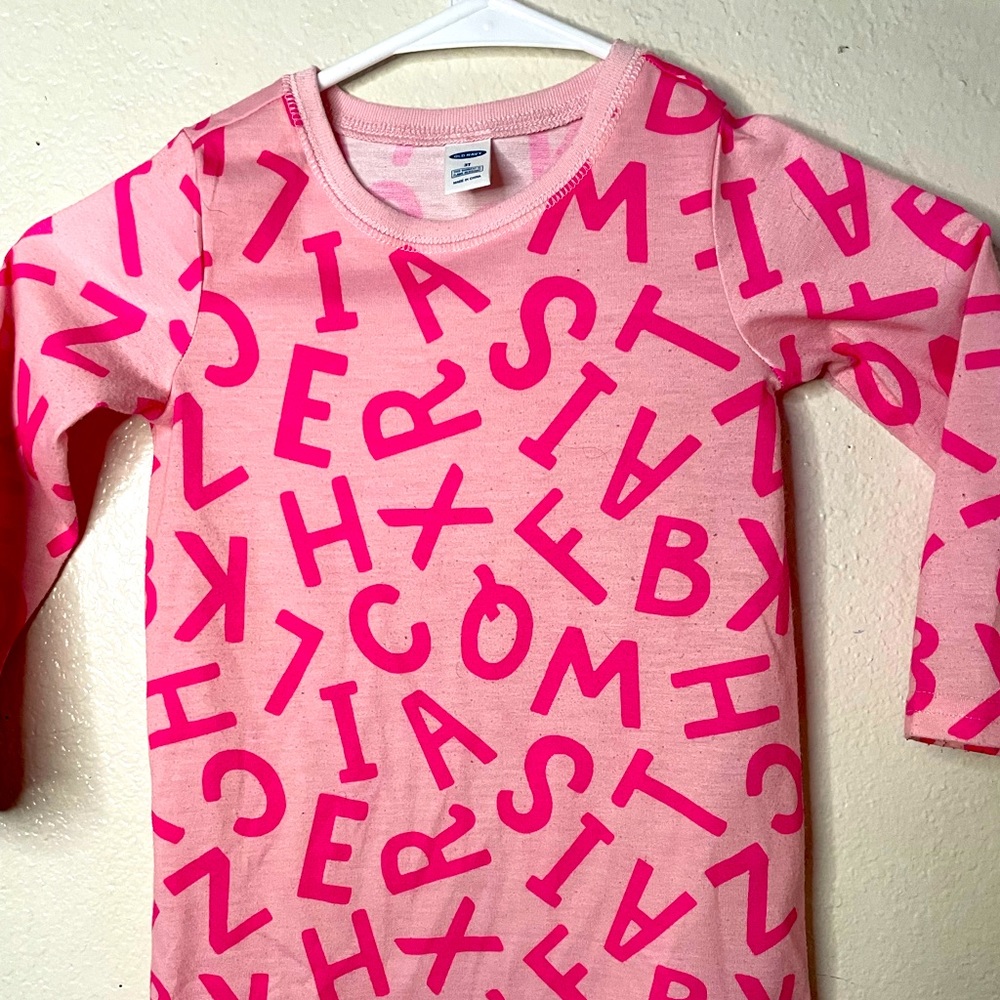 ABC Multicolored pinks -Nightgown
